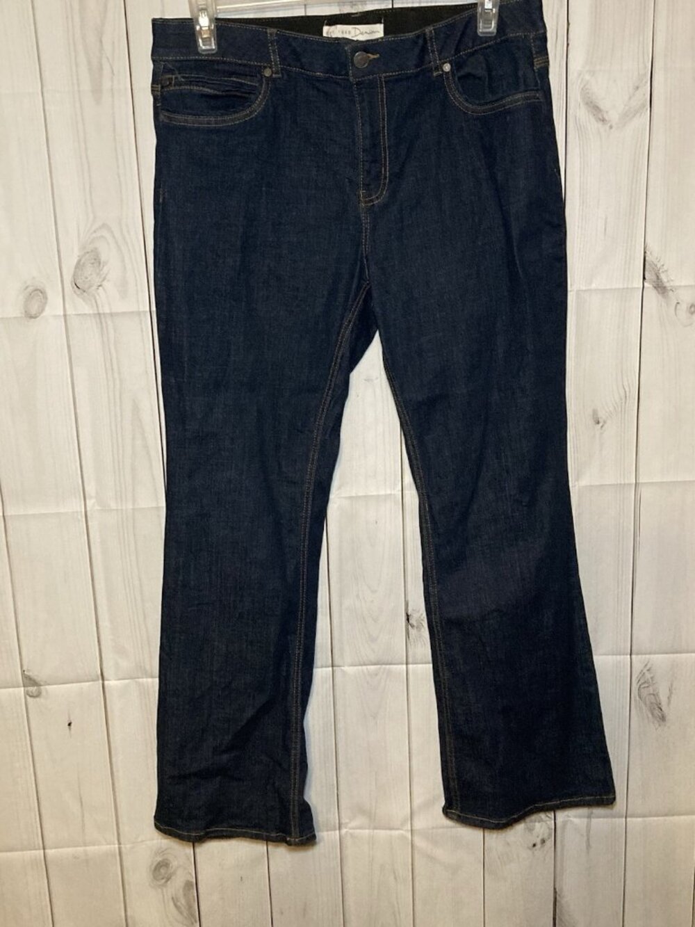 Est. 1946 Denim Women’s Petite Denim Jeans Size 14P High Rise wide leg NWOT